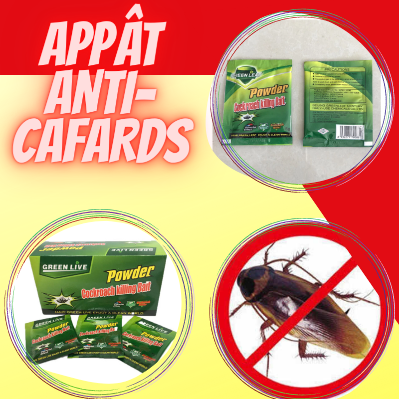 Anti-rampants: cafards, fourmis